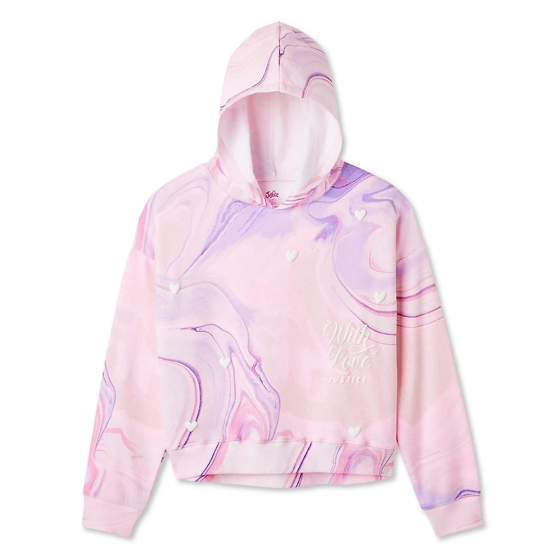 Justice Girls' Printed Hoodie