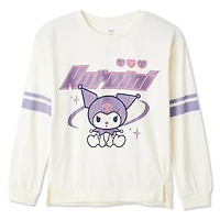 T-shirt à manches longues Kuromi pour filles