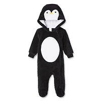 Grenouillère d’hiver en pingouin George pour bébés garçons