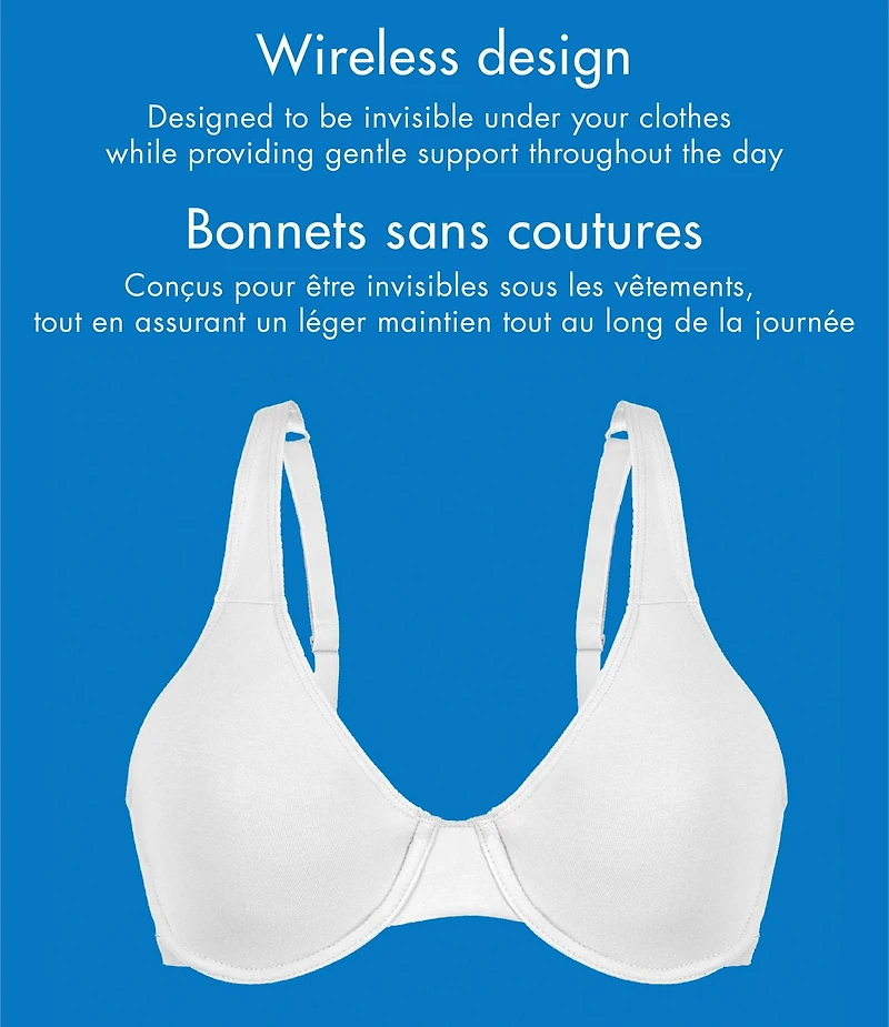 Bestform 9700100 Soutien-gorge t-shirt extensible en coton non doublé avec soutien à armatures Tailles 34B 42C