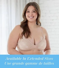Bestform 9706222 Floral Jacquard Wireless Soft Cup Bra with Lightly-Lined Cups