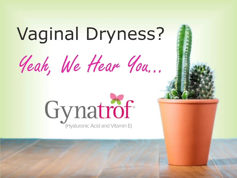 Gynatrof Hydratant vaginal naturel | Acide hyaluronique et vitamine E | Élimine la sécheresse vaginale | Action rapide, sans hormones et sans parfum