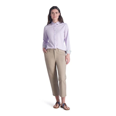Chemise boutonnée extensible à manches longues Chaps