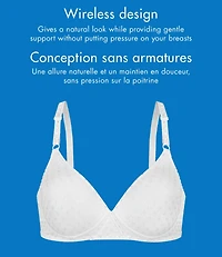 Bestform 9706238 Soutien-gorge en coton sans armatures avec rembourrage léger Tailles 34A à 42C