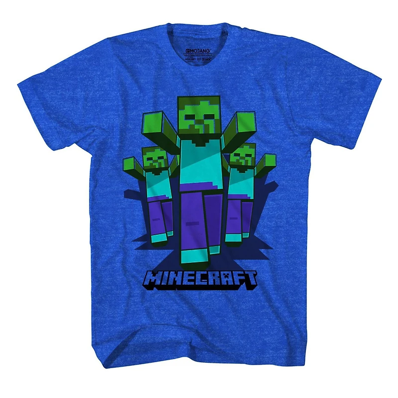 T-shirt Minecraft garçon