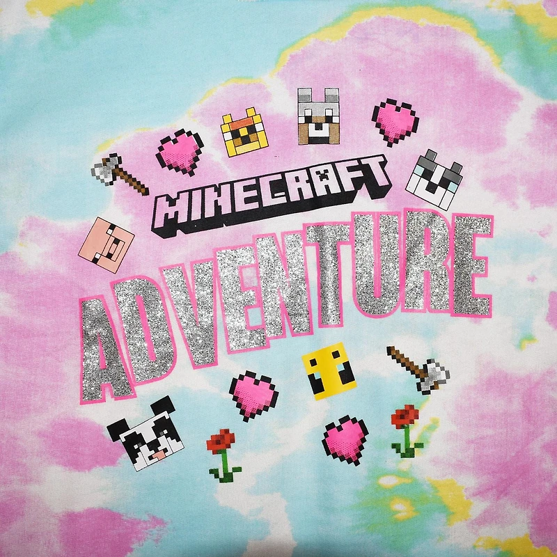 Sweat à capuche Minecraft Adventure à manches longues pour fille