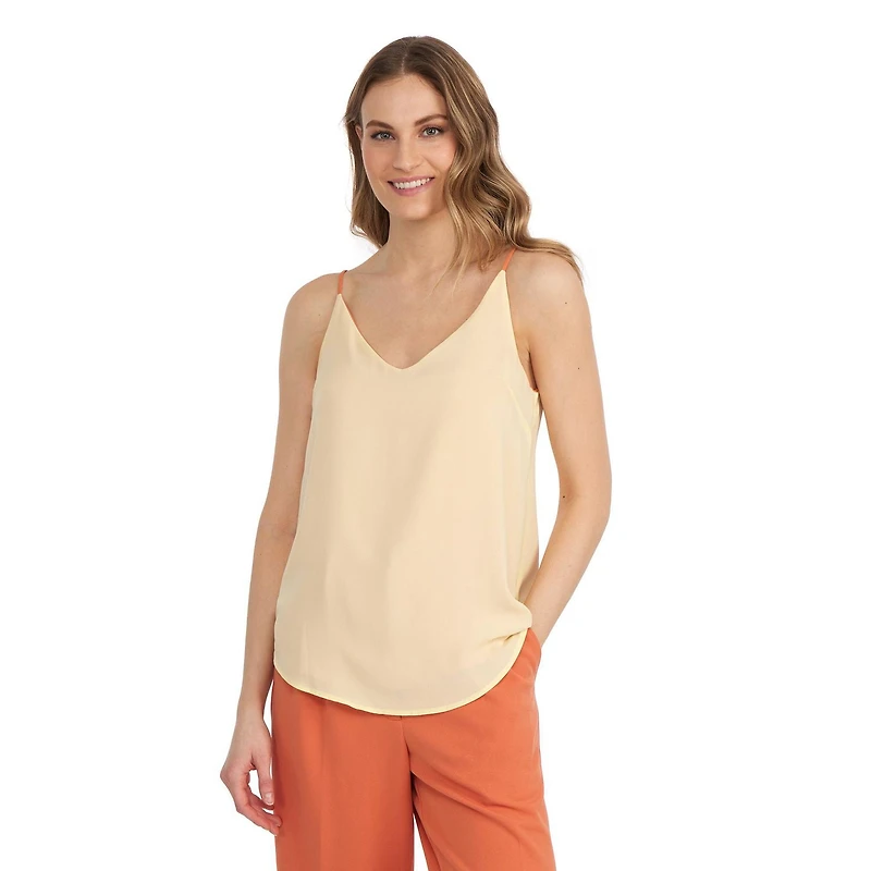 Mexx Women’s Two-Toned Reversible V-Neck Tank Top