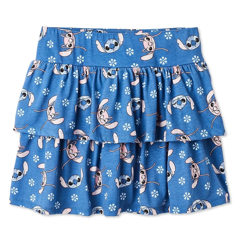 Disney Girls' Stitch Printed Skirt