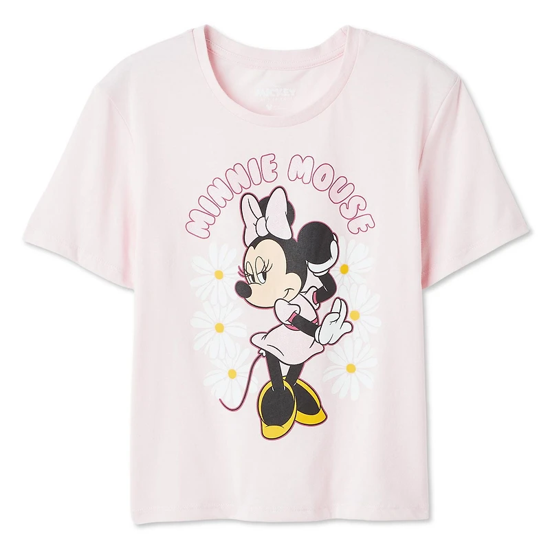 Disney Girls' Minnie Mouse Graphic T-Shirt