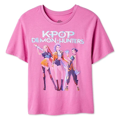 Kpop Demon Hunters Girls' Graphic T-Shirt