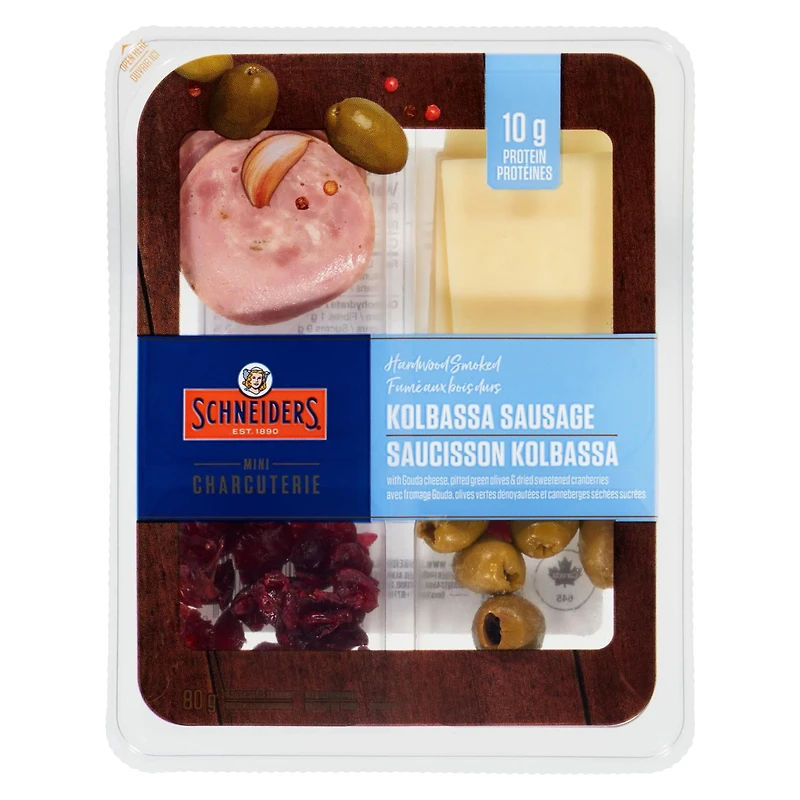 Trousse-collation de saucisson kolbassa fumé aux bois durs Schneiders