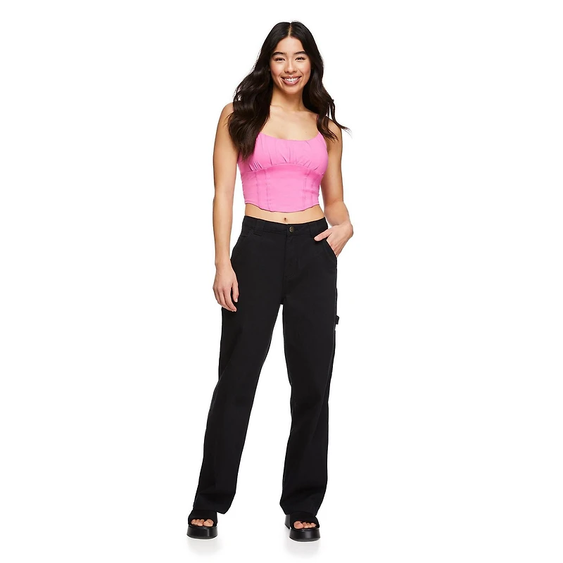 Débardeur de style corset No Boundaries pour femmes