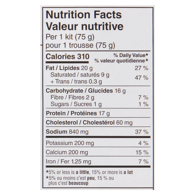 Trousse-collation au salami de Gênes salé à sec Schneiders 75 g