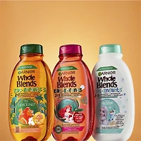 Garnier Whole Blends 2-in1 Kids Shampoo, Cherry