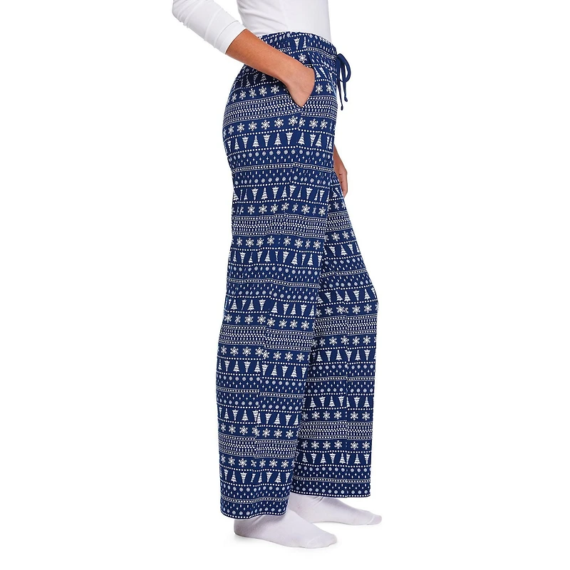 Pantalon de nuit à effet peau pêche George pour femmes