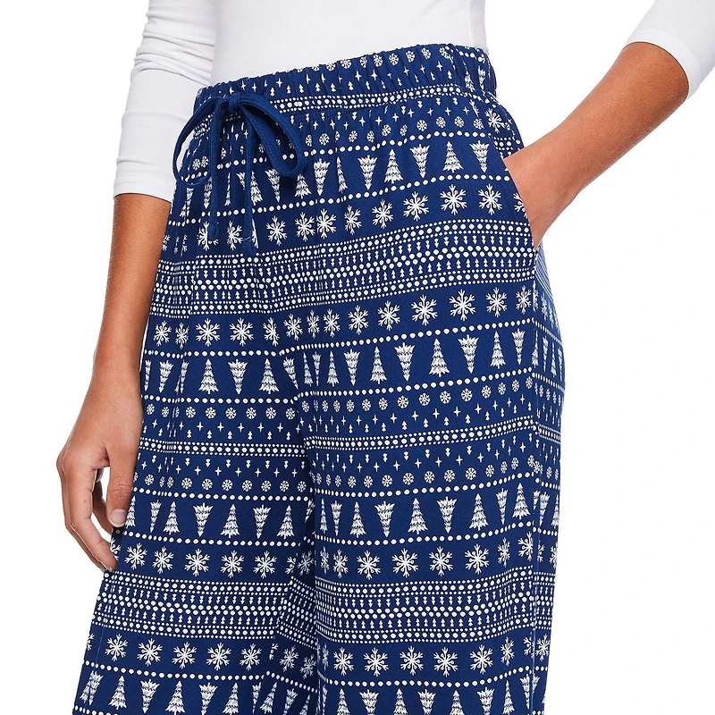 Pantalon de nuit à effet peau pêche George pour femmes