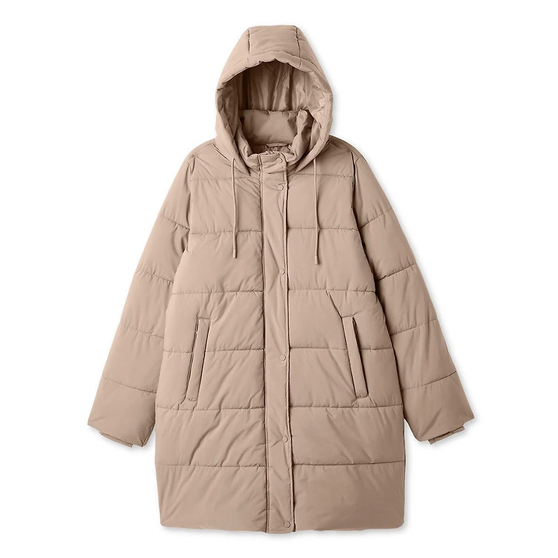 George Women's Mid Length Puffer Coat