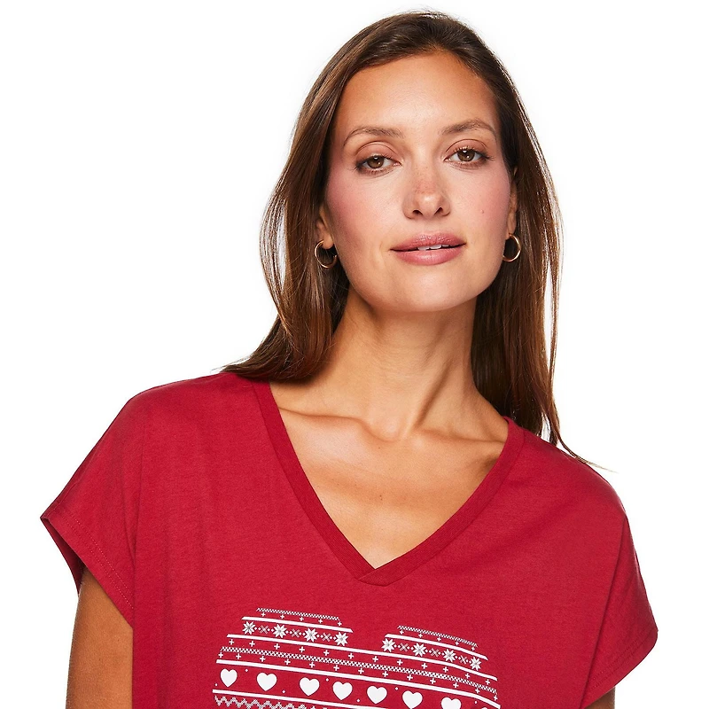 George Women's V-Neck Nightshirt