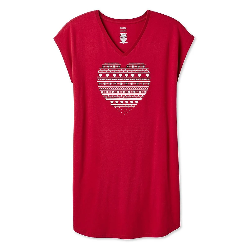 George Women's V-Neck Nightshirt