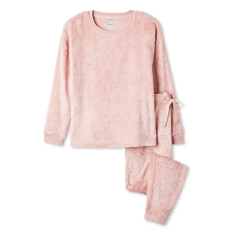 Pyjama 2 pièces en peluche George pour femmes