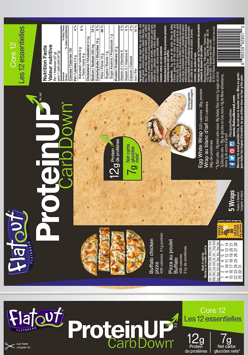 Flatout Protein Up Core 12