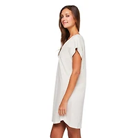 Chemise de nuit à encolure en V George pour femmes