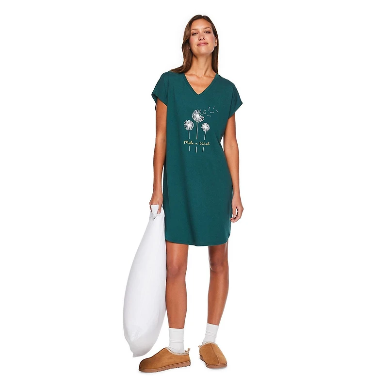 George Women's V-Neck Nightshirt