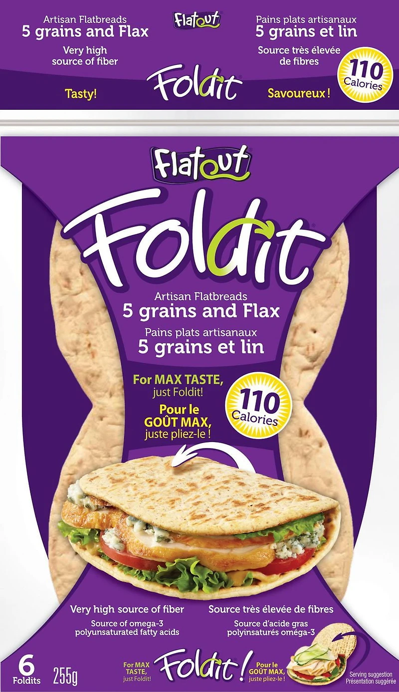 Flatout Foldit® 5 Grains et Lin