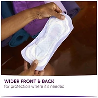 Serviettes de nuit pour incontinence Poise, absorption suprême,