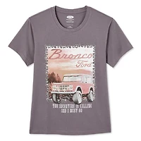 Ford Women's Boyfriend Fit Tee, Sizes XS-XL