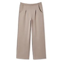 My Sister's Closet Girls' Pleated Wide Leg Soft Trouser Pant