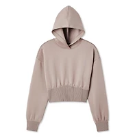 My Sister's Closet Girls' Long Sleeve Cropped Corset Hoodie