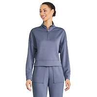 George Women's Half-Zip Scuba Popover