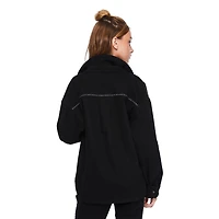 My Sister's Closet Girls' Snap Front Studded Shacket