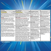 NeoCitran Extra Strength Cold & Sinus Night Lemon, 10 Pouches