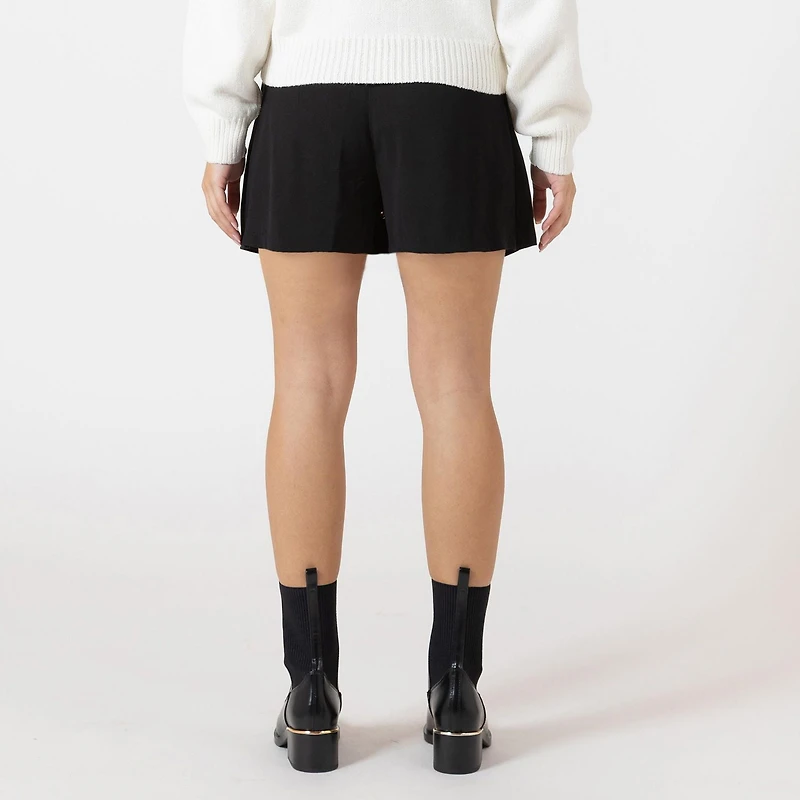 Bloom Girl Pleated mini skirt with buttons