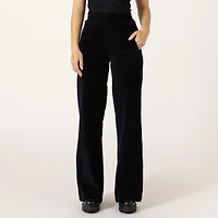 Bloom Girl Wide leg corduroy pant with elastic waist