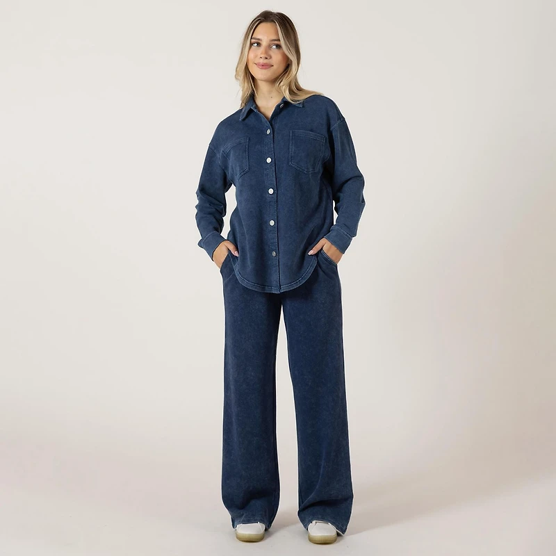 Bloom Girl chemise ample boutonnée