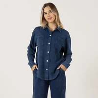 Bloom Girl chemise ample boutonnée