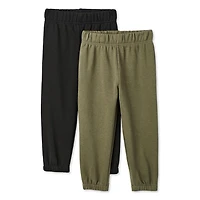 Lot de 2 joggers en molleton George collection non genrée pour tout-petits