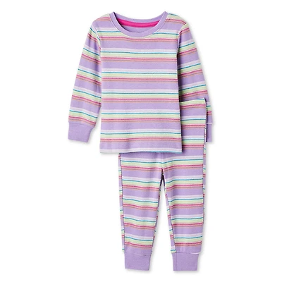 George Baby Girls' Two Piece Pajama Set