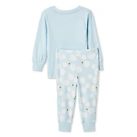 George Baby Girls' Two Piece Pajama Set