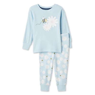 George Baby Girls' Two Piece Pajama Set