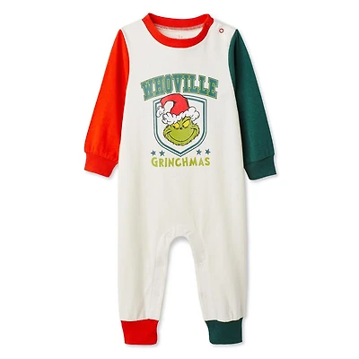 The Grinch Baby Boys' Long-Sleeve Jumpsuit