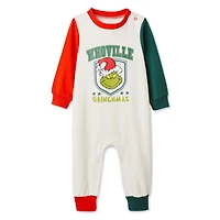 The Grinch Baby Boys' Long-Sleeve Jumpsuit