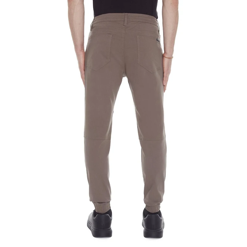 Jogging "Super Stretch " Dark Black pour hommes