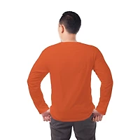 T-shirt à manches longues pour hommes des Oilers d'Edmonton de la LNH *Exclusivité en ligne