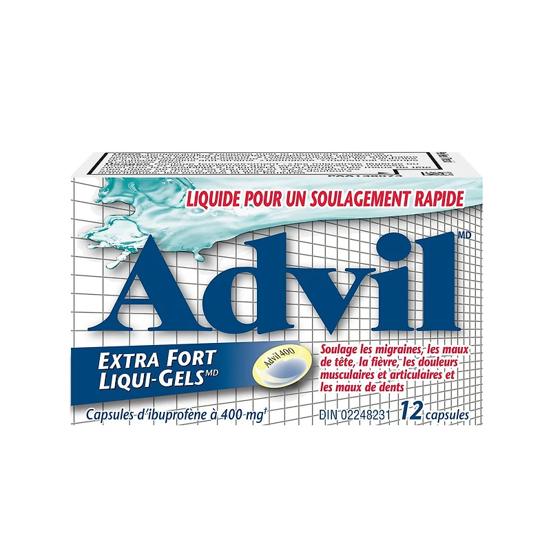 Advil Extra Strength Liqui Gels 12's