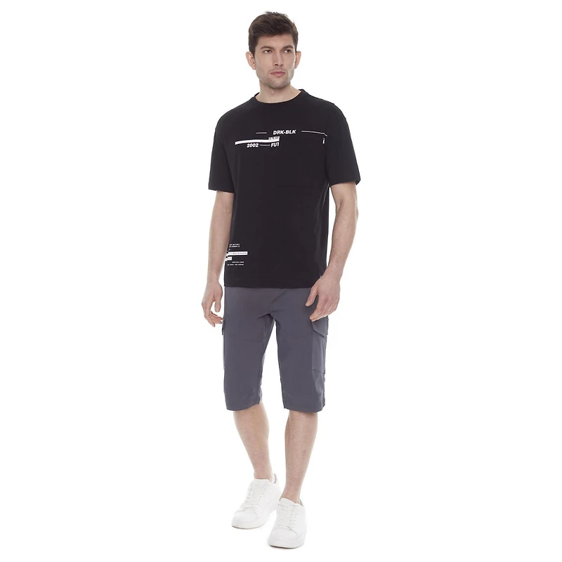Short  CARGO pour homme de Dark Black