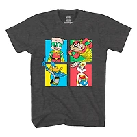 Looney Tunes Boys 4 Box Short Sleeve T-Shirt, Sizes: XS-XL